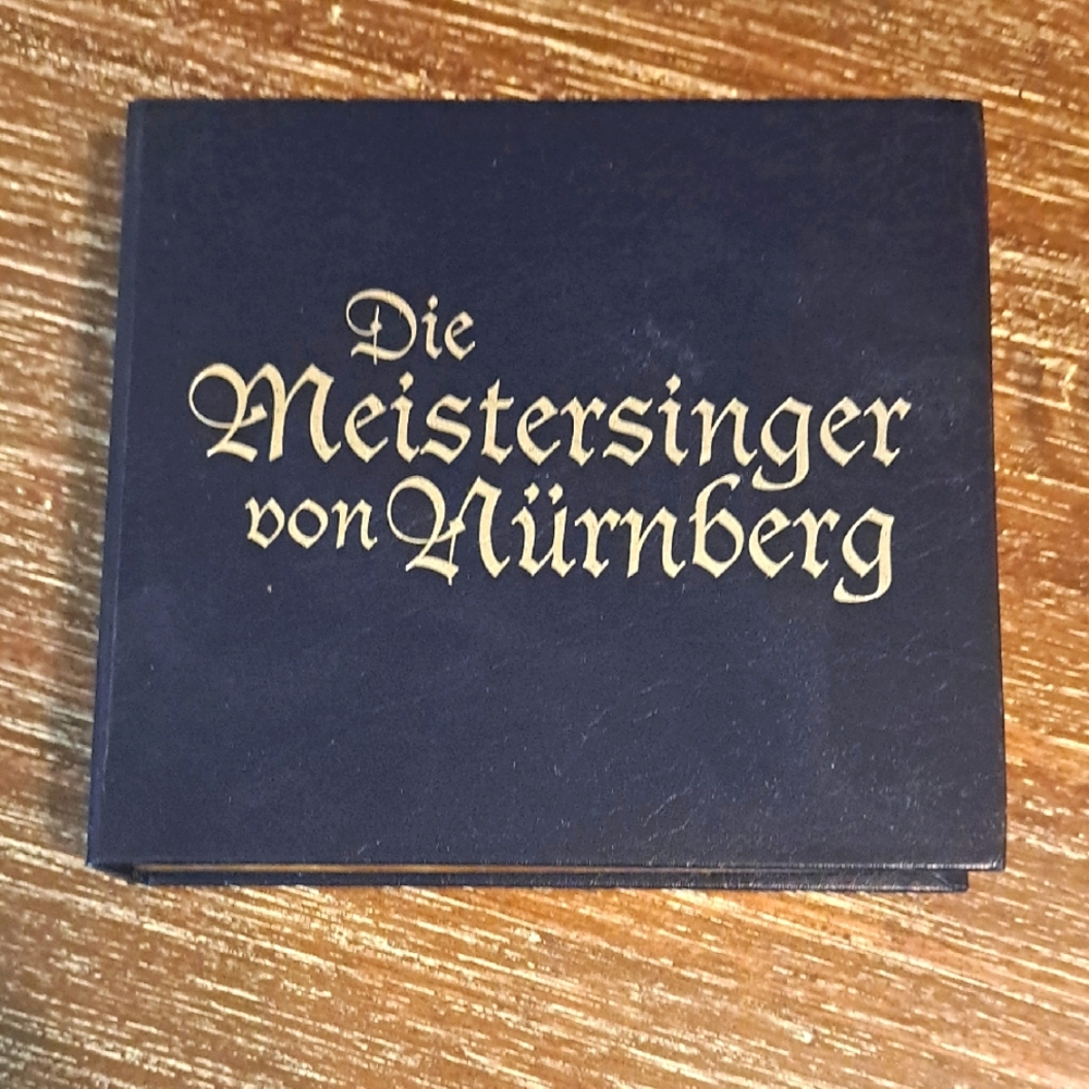 Richard Wagner Die Meistersinger von Nurnberg Limited Edition Opera 4 CD Box set